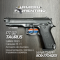 PISTOLA TAURUS, MODELO PT-92, CALIBRE 9MM, CAPSULAS: 17 + 1