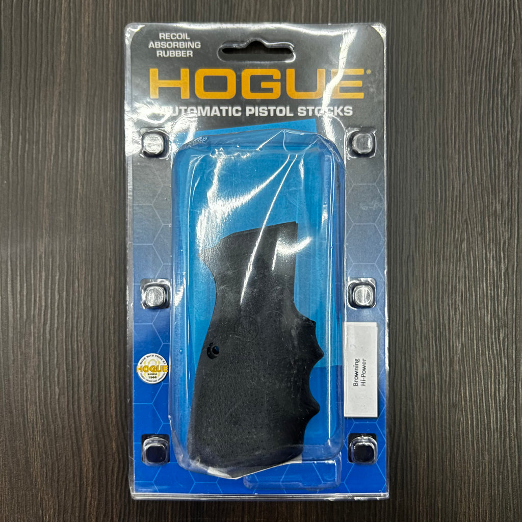 CACHA PARA PISTOLA BRONING HI-POWER & CARANDAI MATERIAL DE GOMA