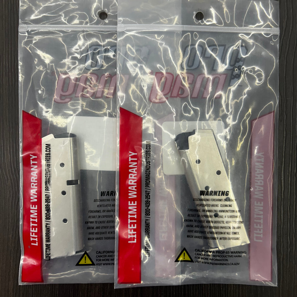 CARGADOR PARA PISTOLAS COLT MUSTANG & POCKETLITE DE 6 BALAS, CALIBRE .380 ACP