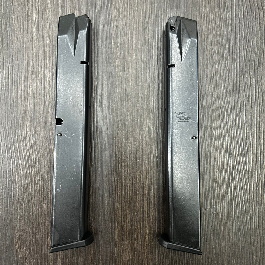 CARGADOR EXTENDIDO PARA PISTOLA BERETTA 92F DE 32 CAPSULAS, MODELOS 92F/FS, M9 CALIBRE 9MM