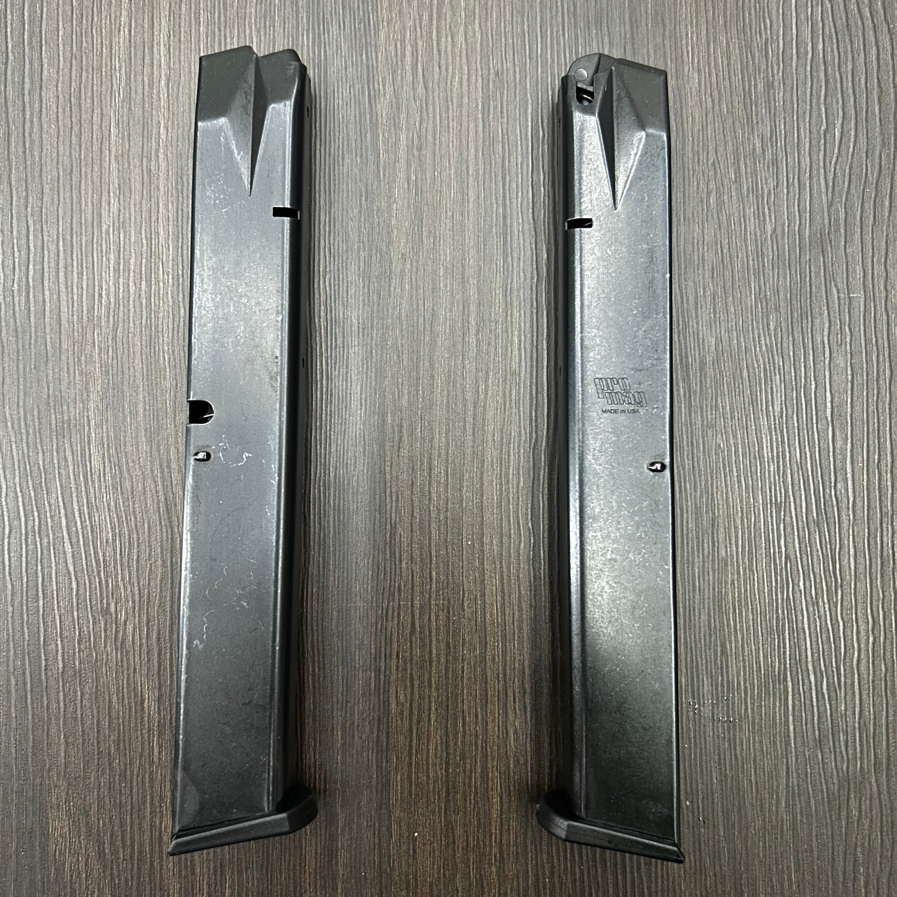 CARGADOR EXTENDIDO PARA PISTOLA BERETTA 92F DE 32 CAPSULAS, MODELOS 92F/FS, M9 CALIBRE 9MM