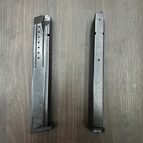 CARGADOR EXTENDIDO PARA PISTOLA SMITH & WESSON M&P9 DE 32 BALAS, MODELOS M&P9, M&P9C CALIBRE 9MM