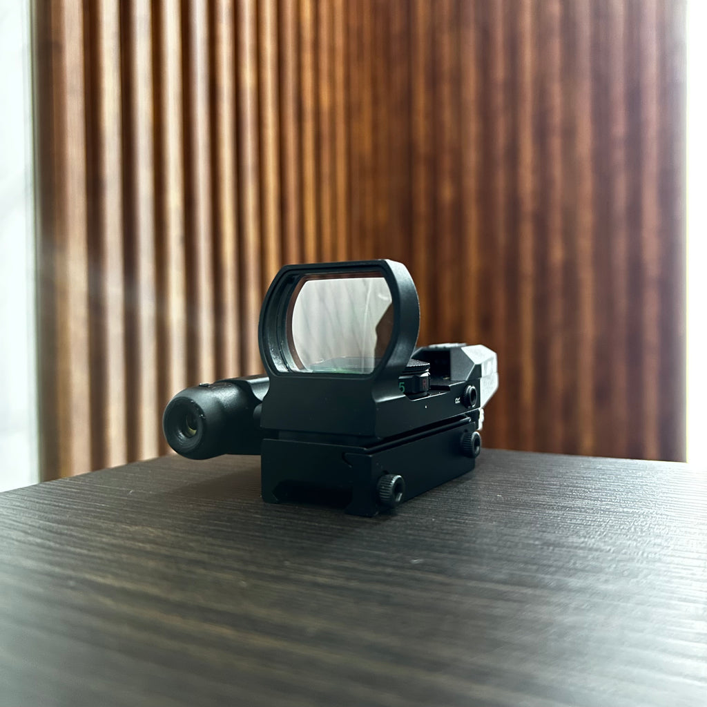 MIRA RÉFLEX SIGHT CON LÁSER INTEGRADO – PRECISIÓN RÁPIDA Y TECNOLOGÍA COMPACTA