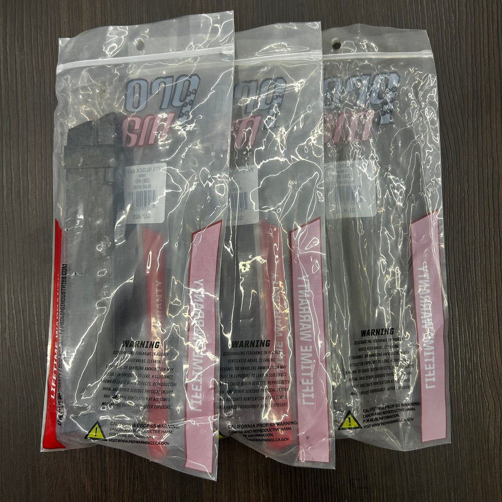 CARGADOR EXTENDIDO PARA PISTOLAS GLOCK 43X / 48 DE 28 BALAS, CALIBRE 9MM