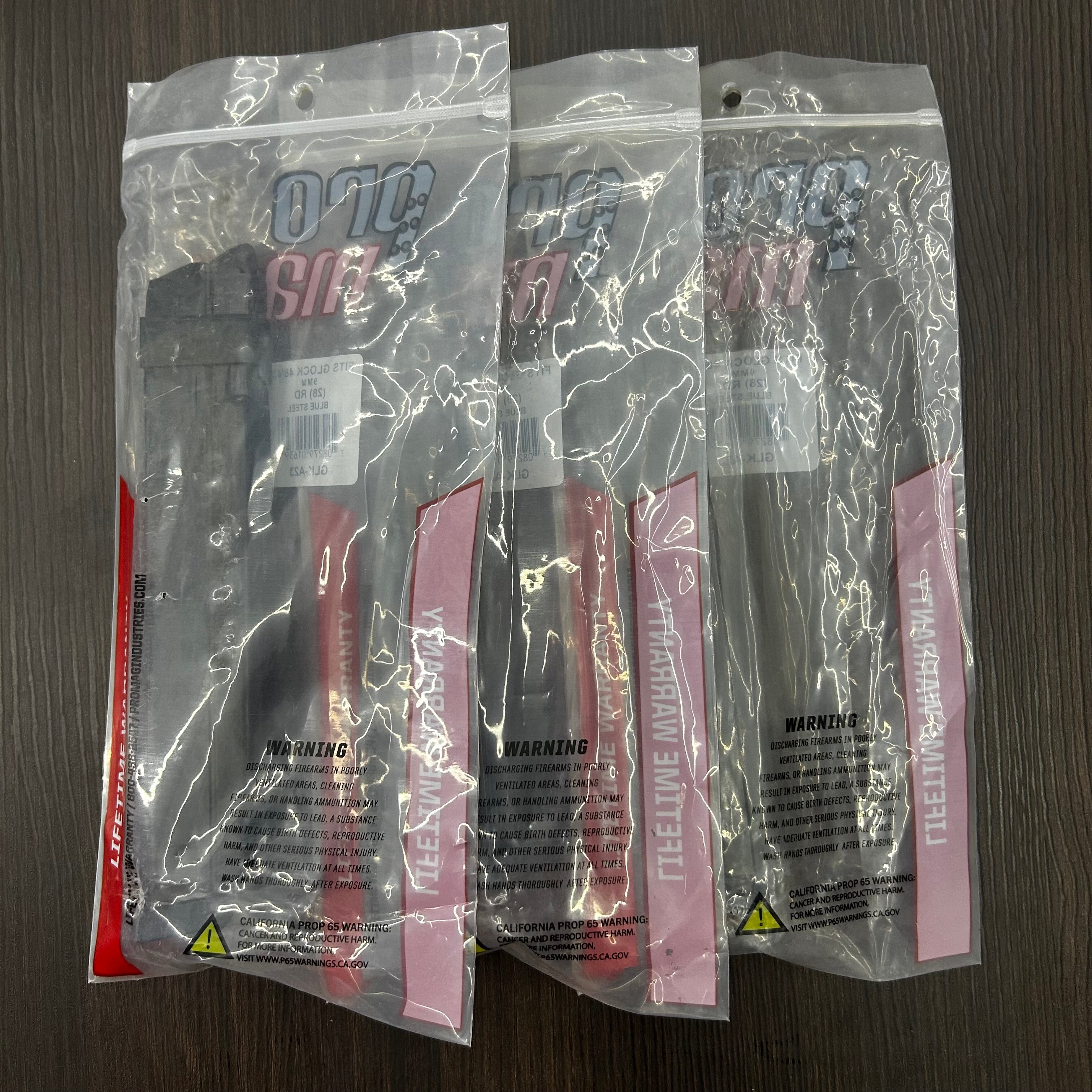 CARGADOR EXTENDIDO PARA PISTOLAS GLOCK 43X / 48 DE 28 BALAS, CALIBRE 9MM